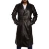 mens leather coat black Idrees Leather 4 mens leather coat black Idrees Leather 4