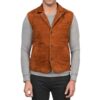 western leather vest Idrees Leather